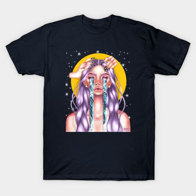 Sea Tears T-Shirt by andreart99